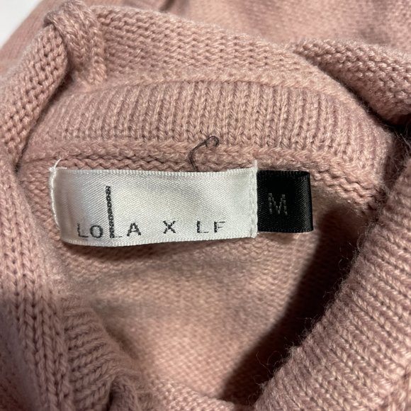 Lola x LF Dusty Rose Distressed Hoodie - Picture 7 of 7